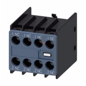   Siemens 3RH2911-1FA04 segédérintkező, homlokra, 4NC, S00-S3-hoz, csavaros