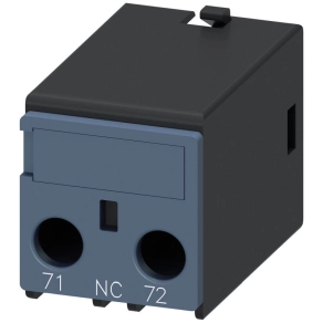   Siemens 3RH2911-1BA01 segédérintkező, homlokra, 1NC, S00-S3-hoz, csavaros