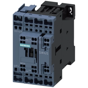   Siemens 3RT2327-2BB40 mágneskapcsoló, 50A, 24VDC, 4NO, S0, 1NO+1NC, rugós