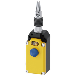   Siemens 3SE7120-1BH00 húzókapcsoló, retesszel, sárga, 1NO+2NC, 5m-ig, fém, IP65