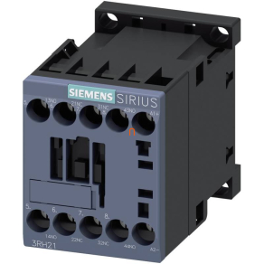   Siemens 3RH2122-1BE80 mágneskapcsoló, 6A, 2NO+2NC, 80VDC, S00, csav.