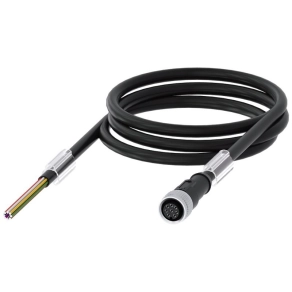 Siemens 3SX5601-2GA03 M12 8P anya csatlakozókábel, 3m