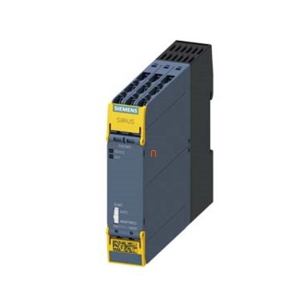 Siemens 3SK1111-1AB30 biztonsági relé, 24VAC/DC, 3NO (+1NC jelző), EN ISO 13849-1: 4, SIL: 3, PL: e, csavaros