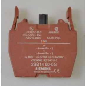   Siemens 3SK1111-1AW20 biztonsági relé, 110-240VDC/AC 50/60Hz, 3NO (+1NC jelző), SIL: 3, PL: E