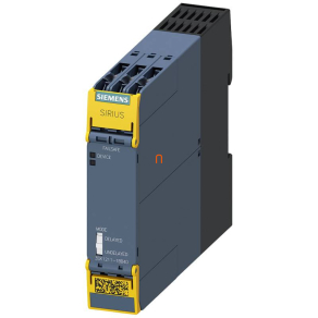   Siemens 3SK1211-1BB40 biztonsági relé, 24VDC, 4NO (relay) (+1NC jelző), csavaros