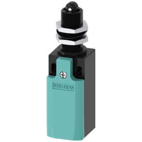   Siemens 3SE5232-0CD10-1AJ0 végálláskapcsoló központi rögzítéssel, műa. görgős 1NO+1NC (snap), műa. ház, 31mm, megnövelt korrózióvédelem, -40°C, (EN 61373 szerinti ütés- és rázásállósági teszttel)