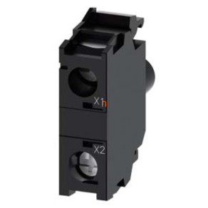   Siemens 3SU1401-1BH20-1AA0 LED modul, piros, 24-240VAC/DC, előlapra, csavaros Sirius