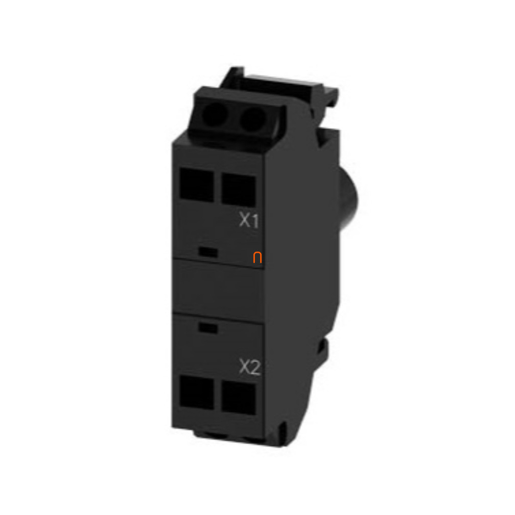 Siemens 3SU1401-1BB60-3AA0 LED modul, fehér, 24VAC/DC, előlapra, rugós Sirius
