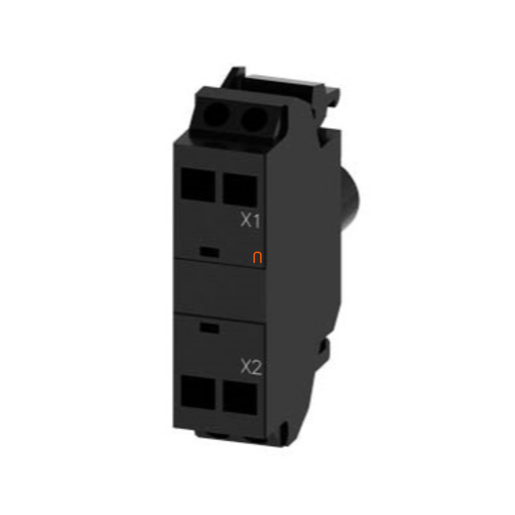 Siemens 3SU1401-1BB40-3AA0 LED modul, zöld, 24VAC/DC, előlapra, rugós Sirius