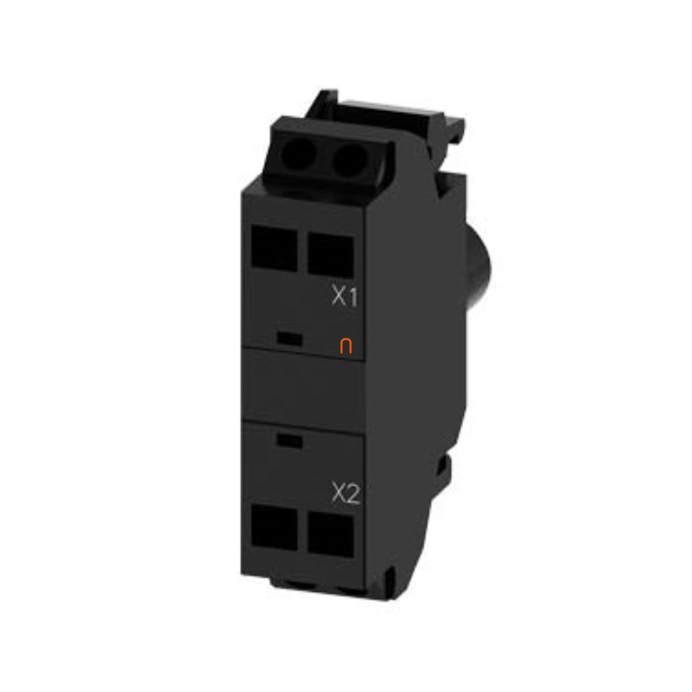 Siemens 3SU1401-1BB30-3AA0 LED modul, sárga, 24VAC/DC, előlapra, rugós Sirius