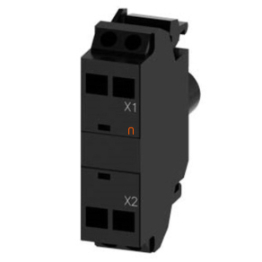   Siemens 3SU1401-1BB30-3AA0 LED modul, sárga, 24VAC/DC, előlapra, rugós Sirius