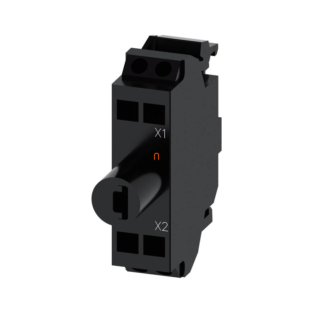 Siemens 3SU1401-2BB50-3AA0 LED modul, kék, 24VAC/DC, hátlapra, rugós Sirius
