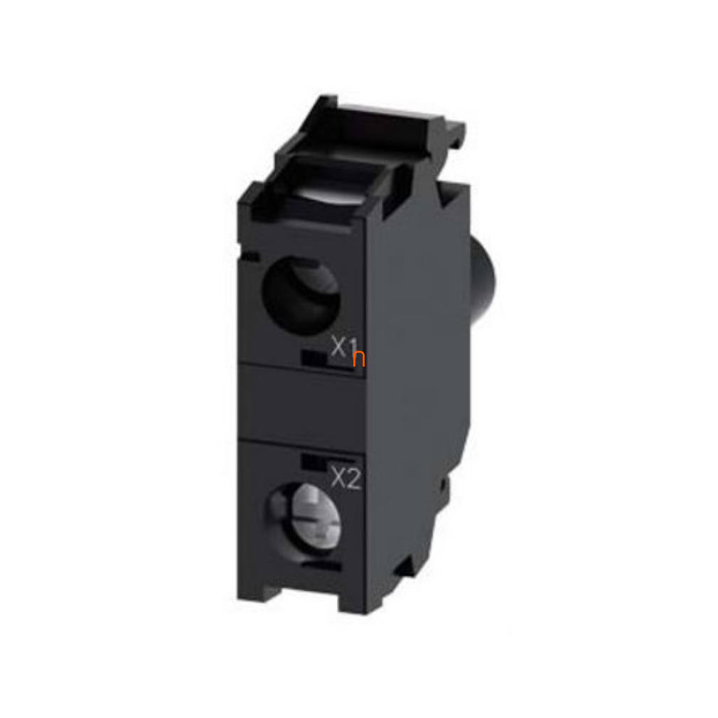 Siemens 3SU1401-2BB20-1AA0 LED modul, piros, 24VAC/DC, hátlapra, csavaros Sirius