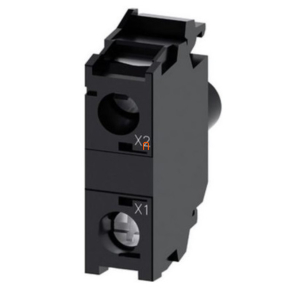   Siemens 3SU1401-1BF50-1AA0 LED modul, kék, 230VAC, előlapra, csavaros Sirius