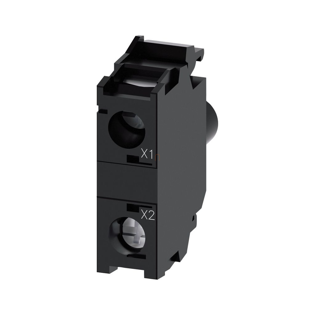 Siemens 3SU1401-1BF60-1AA0 LED modul, fehér, 230VAC, előlapra, csavaros Sirius