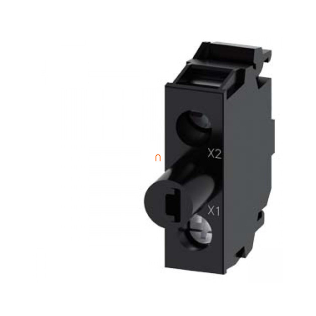 Siemens 3SU1401-2BF40-1AA0 LED modul, zöld, 230VAC, hátlapra, csavaros Sirius