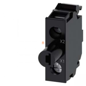   Siemens 3SU1401-2BF40-1AA0 LED modul, zöld, 230VAC, hátlapra, csavaros Sirius