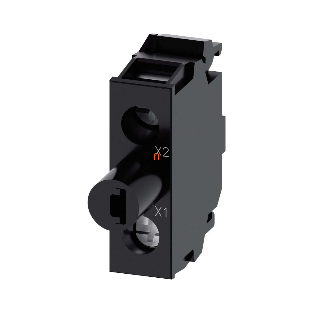 Siemens 3SU1401-2BB00-1AA0 LED modul, narancs, 24VAC/DC, hátlapra, csavaros Sirius