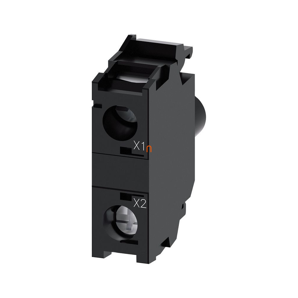 Siemens 3SU1401-1BG60-1AA0 LED modul, fehér, 6-24VAC/DC, előlapra, csavaros Sirius