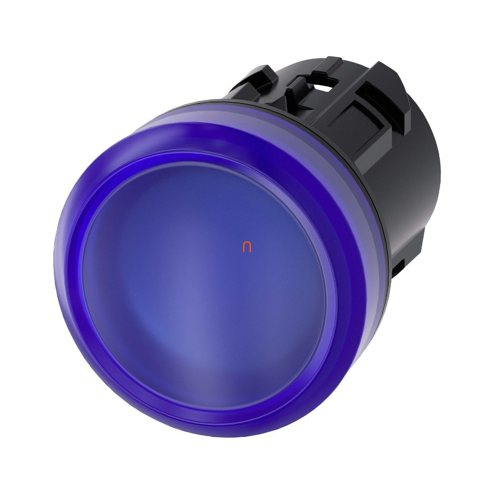 Siemens 3SU1001-6AA50-0AA0 jelzőlámpafej, kék Sirius