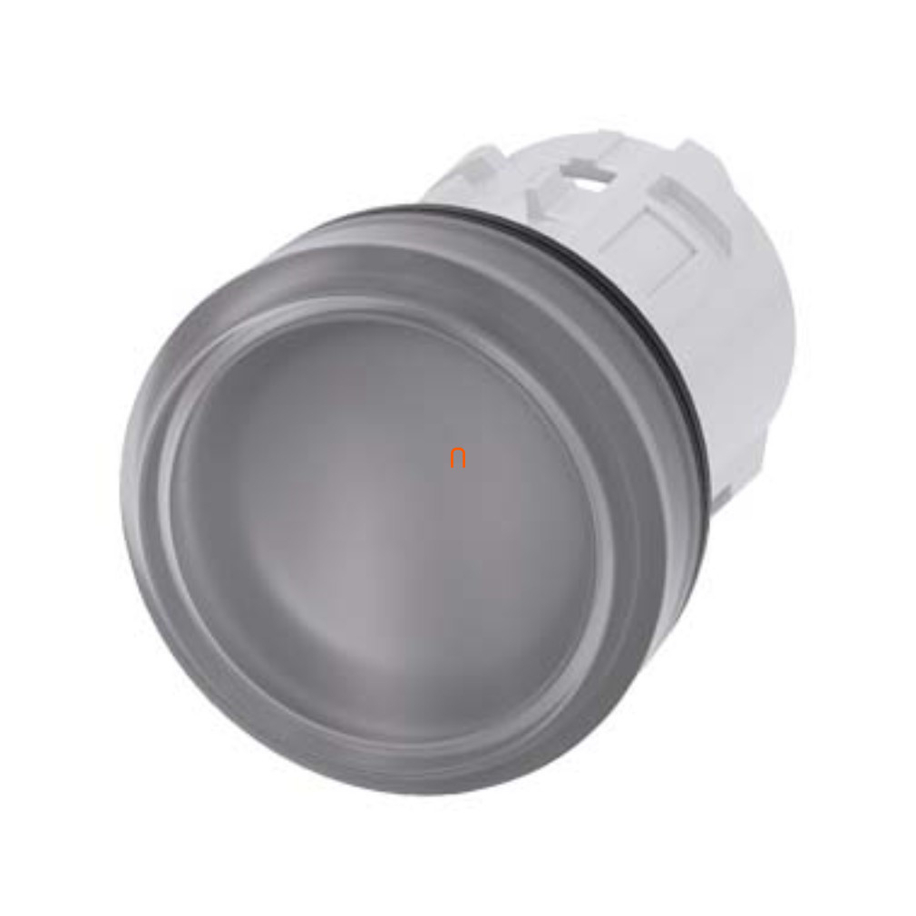 Siemens 3SU1001-6AA70-0AA0 jelzőlámpafej, átlátszó / tiszta Sirius