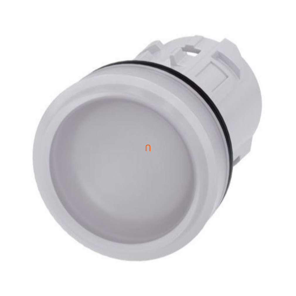 Siemens 3SU1051-6AA60-0AA0 jelzőlámpafej, fehér, fém Sirius