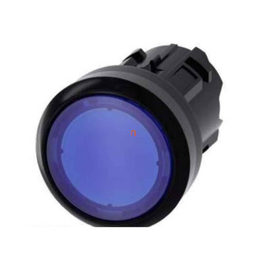 Siemens 3SU1001-0AB50-0AA0 világító nyomógombfej, kék Sirius