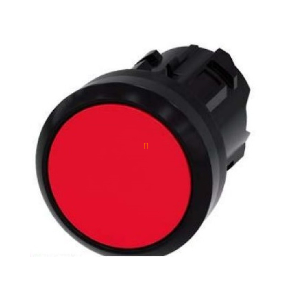 Siemens 3SU1000-0AB20-0AA0 nyomógombfej, piros Sirius