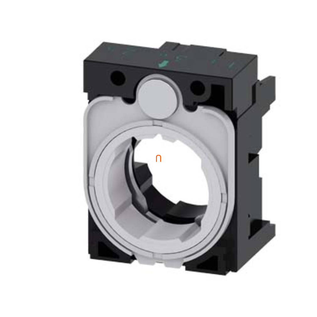 Siemens 3SU1500-0AA10-0AA0 rögzítőkeret, műanyag Sirius