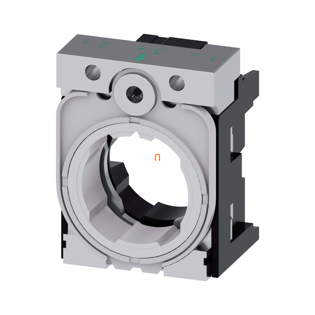 Siemens 3SU1550-0AA10-0AA0 rögzítőkeret, fém Sirius