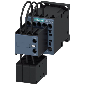   Siemens 3RT2617-1AP03 kondenzátor mágneskapcsoló, 12.5kvar/400V, 1NO+1NC, 230VAC 50/60Hz, S00, csav.