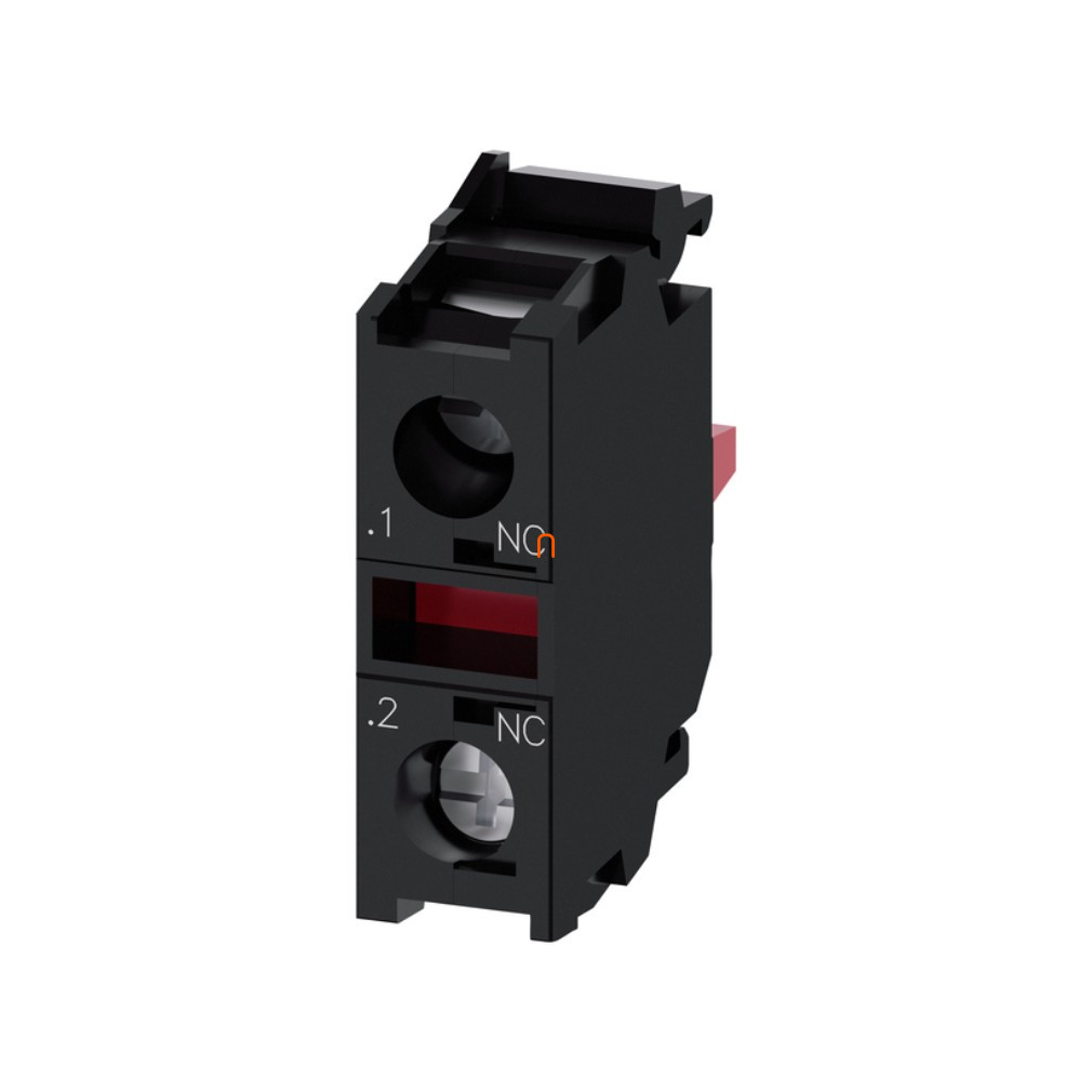 Siemens 3SU1400-1AA10-1CA0 érintkezőelem, 1NC, előlapra, csavaros Sirius
