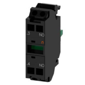   Siemens 3SU1400-1AA10-3BA0 érintkezőelem, 1NO, előlapra, rugós Sirius