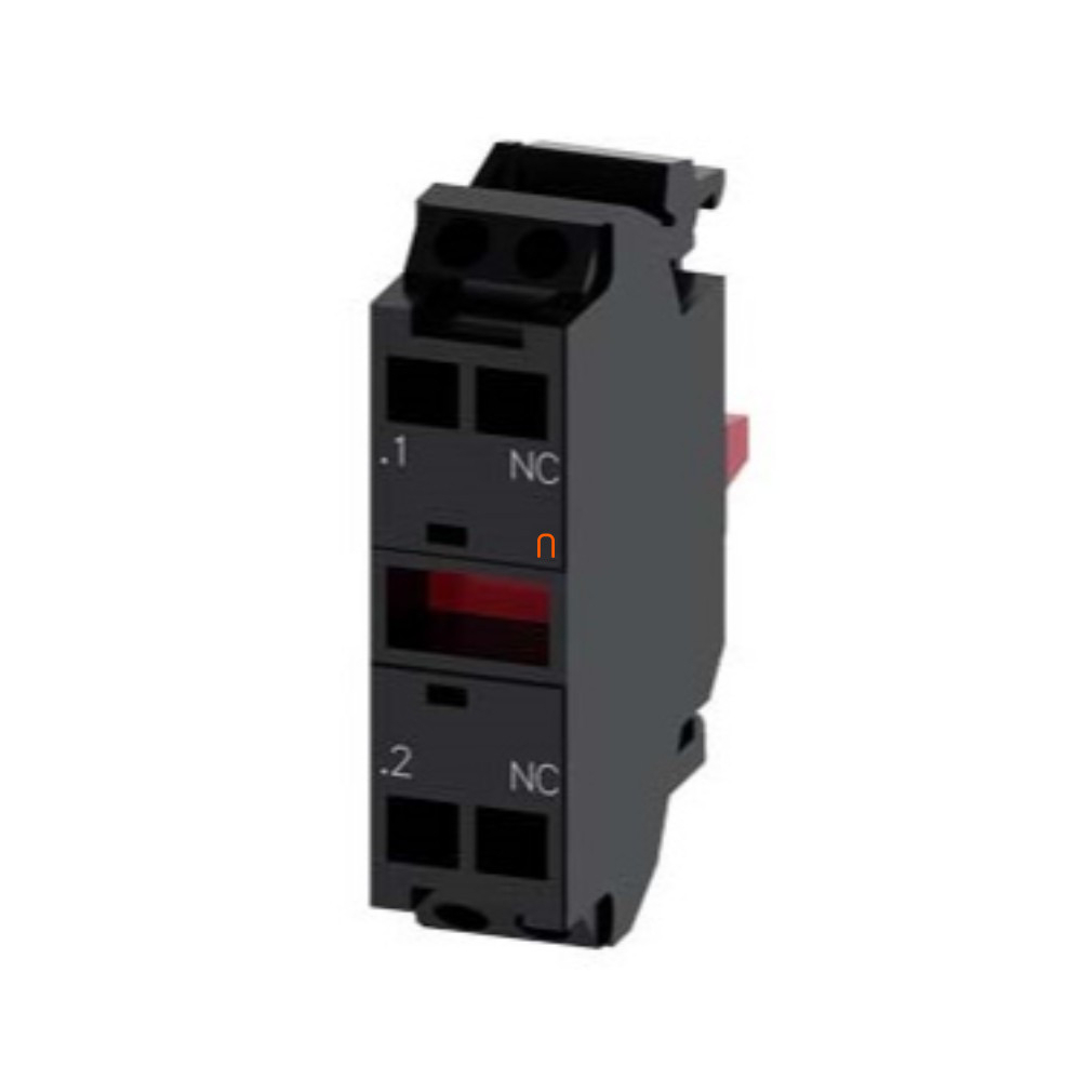 Siemens 3SU1400-1AA10-3CA0 érintkezőelem, 1NC, előlapra, rugós Sirius