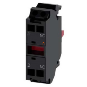   Siemens 3SU1400-1AA10-3CA0 érintkezőelem, 1NC, előlapra, rugós Sirius