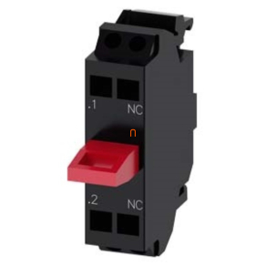   Siemens 3SU1400-2AA10-3CA0 érintkezőelem, 1NC, hátlapra, rugós Sirius