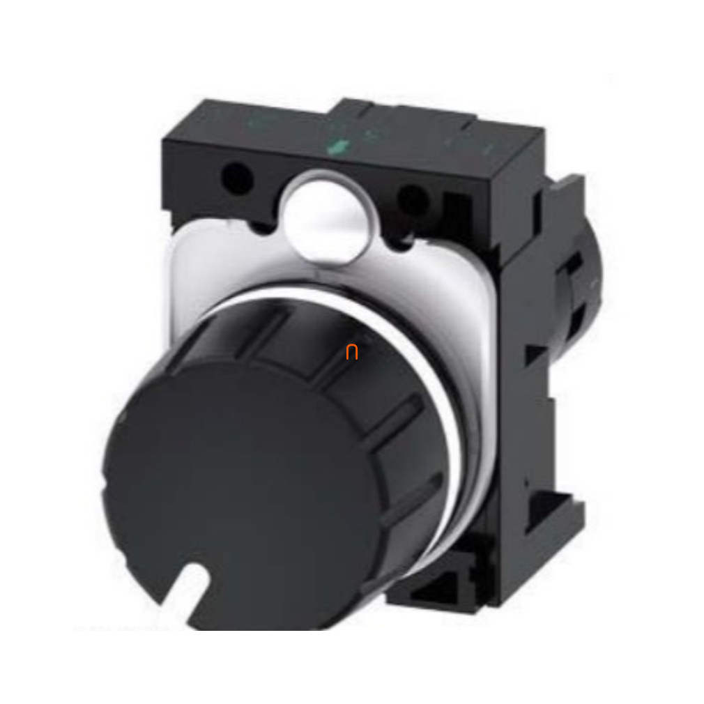 Siemens 3SU1200-2PS10-1AA0 komplett 10kohm-os potenciométer, csavaros csatlakozás Sirius