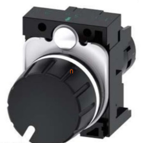   Siemens 3SU1200-2PS10-1AA0 komplett 10kohm-os potenciométer, csavaros csatlakozás Sirius