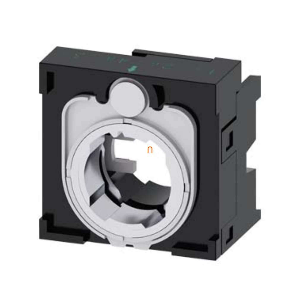 Siemens 3SU1500-0BA10-0AA0 rögzítőkeret, műanyag, 4 modulos Sirius