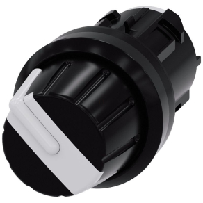   Siemens 3SU1000-2AS60-0AA0 4 pozíciós forgókapcsoló fej, I-II-III-IV, 3h/6h/9h/12h, reteszelt