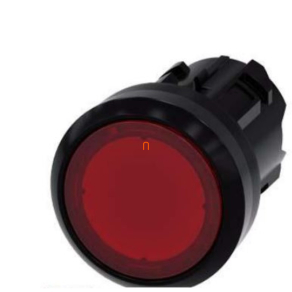   Siemens 3SU1001-0AB20-0AA0 világító nyomógombfej, piros Sirius