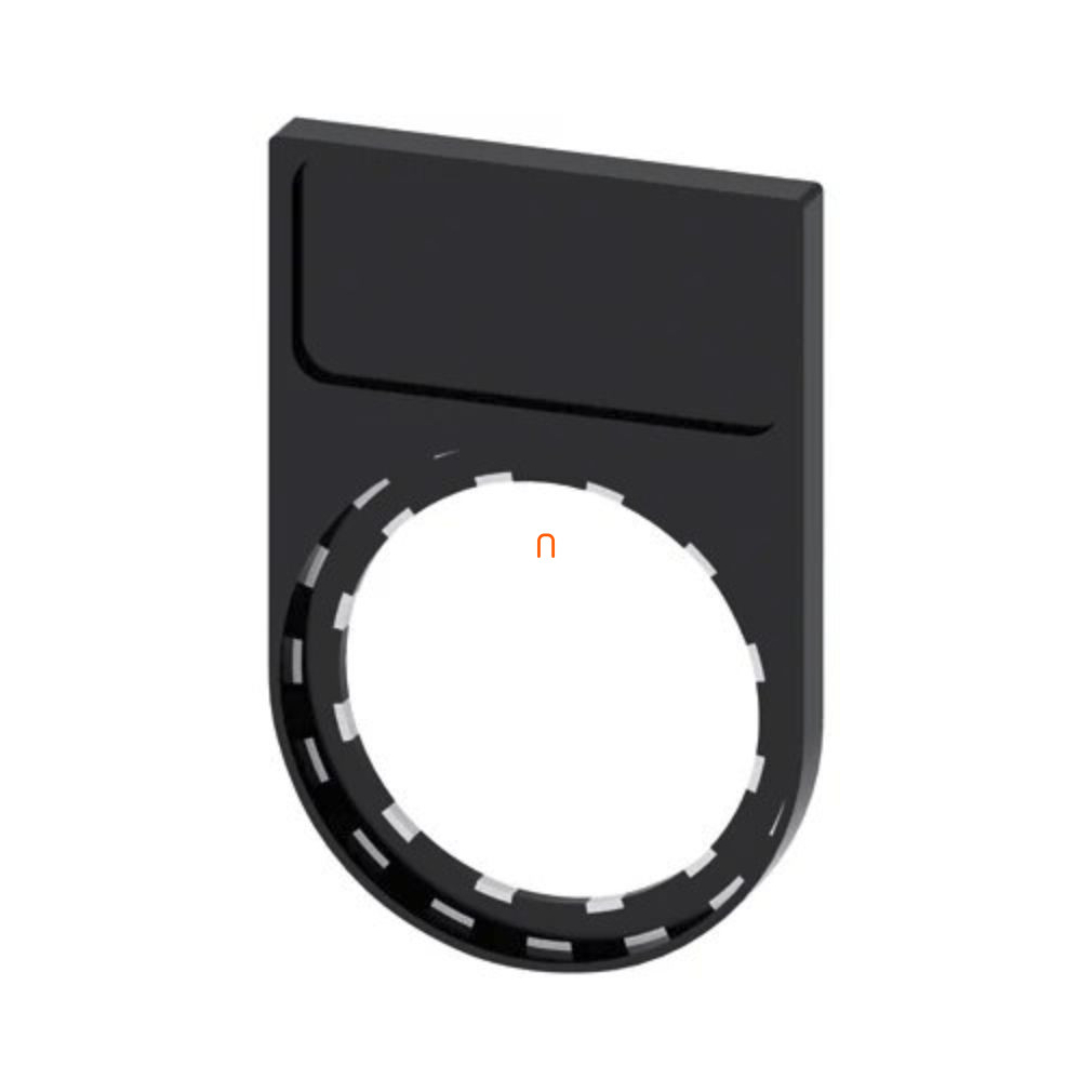 Siemens 3SU1900-0AG10-0AA0 címketartó 12,5 x 27 mm öntapadó címkéhez, címke nélkül Sirius