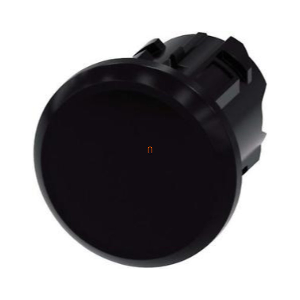 Siemens 3SU1900-0FA10-0AA0 vakdugó 22mm-es furatba, műanyag, fekete Sirius