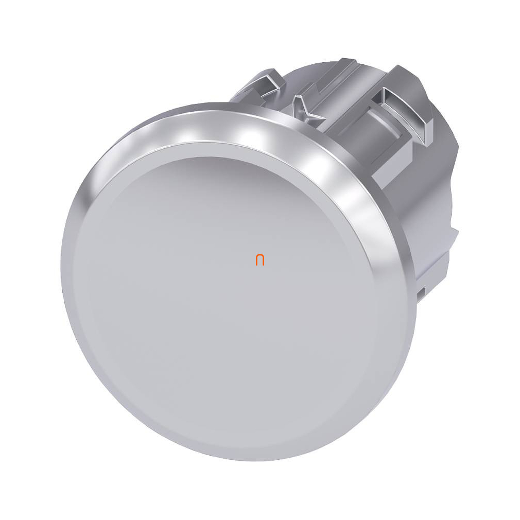 Siemens 3SU1950-0FA80-0AA0 vakdugó 22mm-es furatba, fém, fényes Sirius