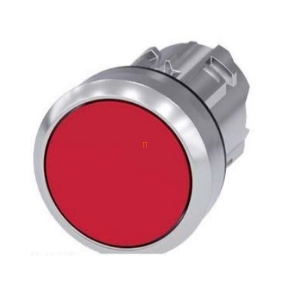 Siemens 3SU1050-0AB20-0AA0 nyomógombfej, piros, fém Sirius