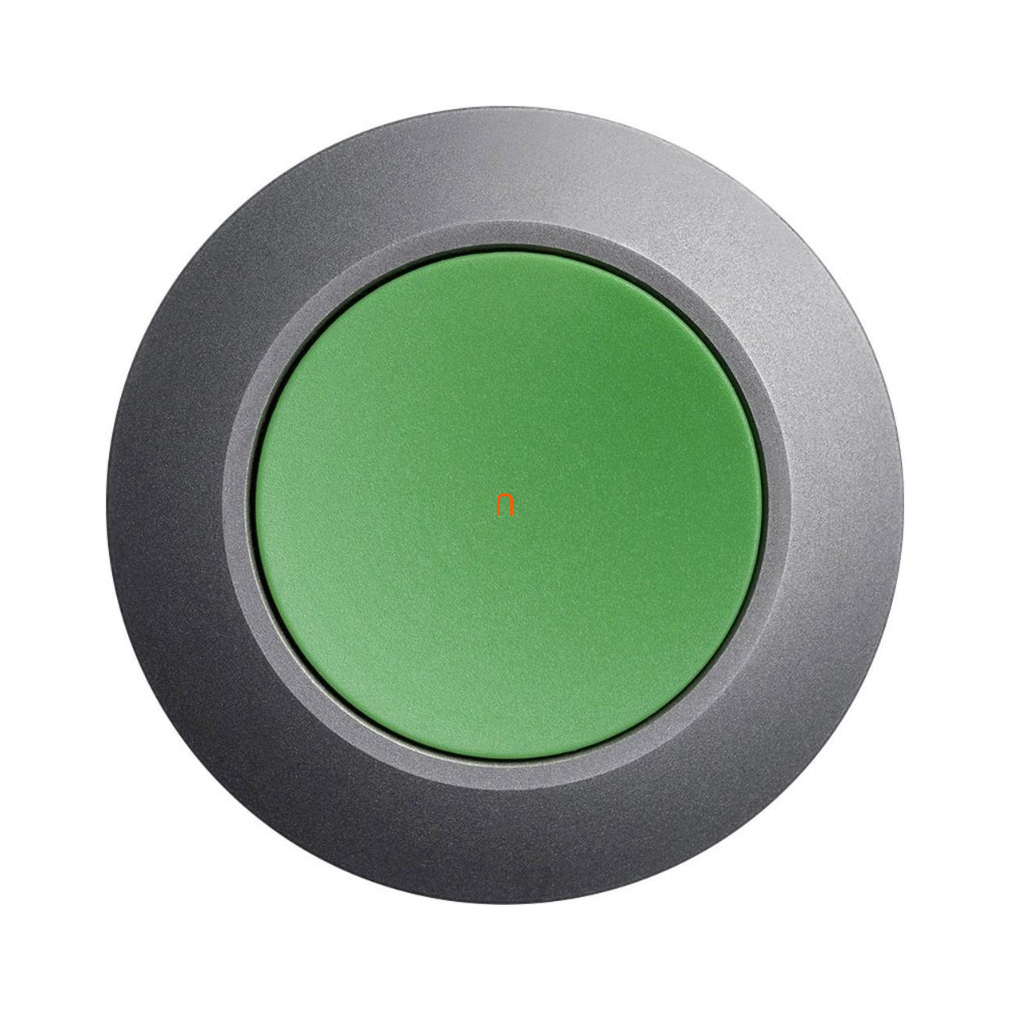 Siemens 3SU1060-0JB40-0AA0 nyomógombfej, zöld, lapos, 30mm-es furatba! Sirius