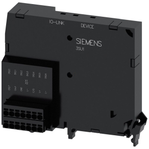   Siemens 3SU1400-2HL10-6AA0 IO-link elektronika modul, 8 I/O, hátlapi, rugós
