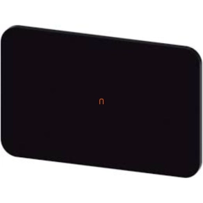   Siemens 3SU1900-0AD16-0AA0 címke 17,5 x 27 mm, fekete/fehér, felirat nélkül, bepattintható vagy felragas