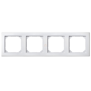 Schneider Merten M-Smart négyes keret, mattfehér 484419