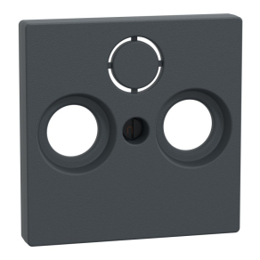   Schneider Merten Fedlap, 3 kimenetes antenna csatlakozóhoz, System-M, antracit 297514